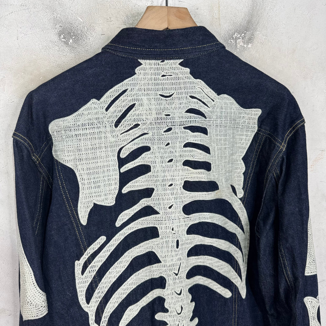 Kapital Bones Denim Trucker Jacket