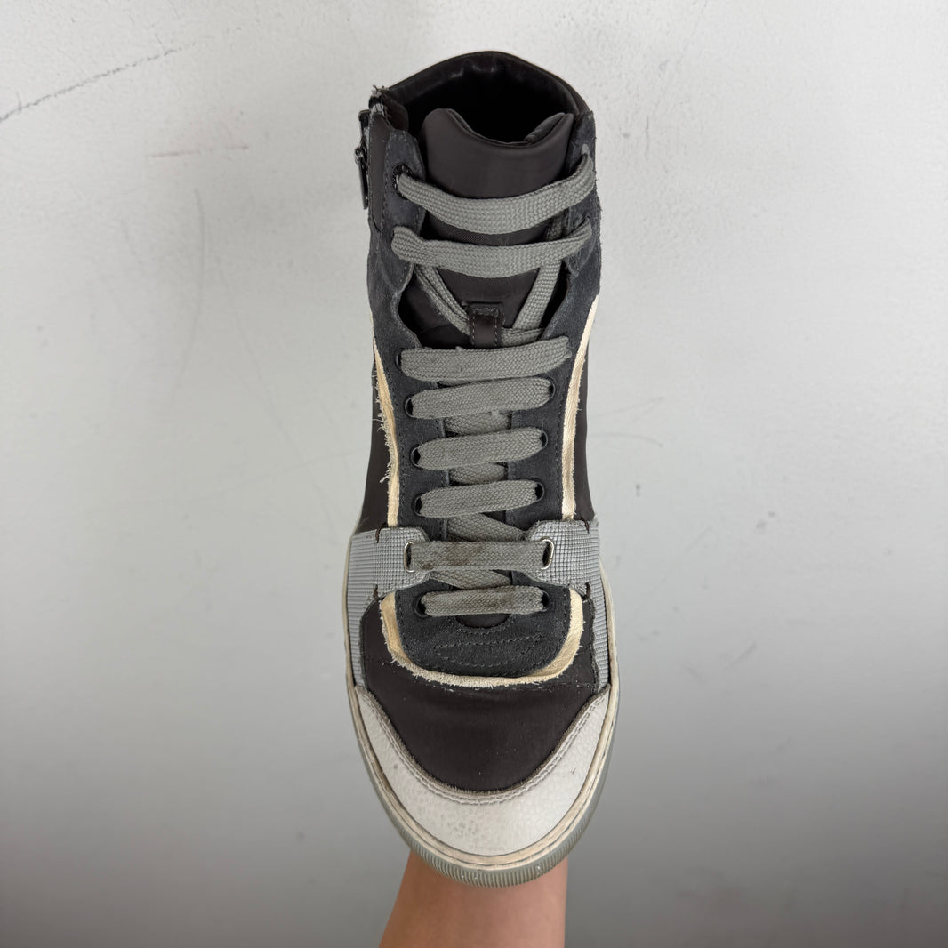 Lanvin Zipper High Top Sneaker