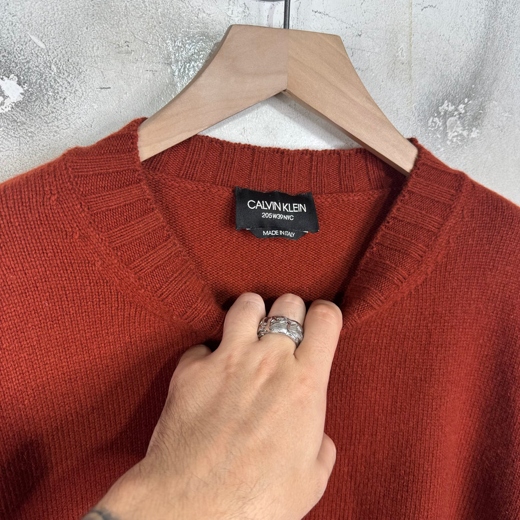 Calvin Klein 205W39NYC Burnt Orange Sweater