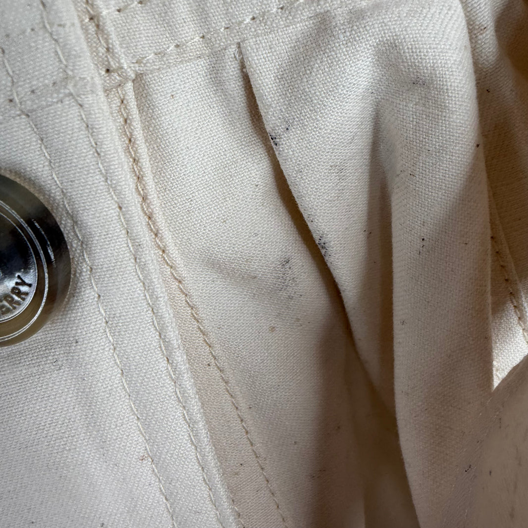 Burberry White Trench Coat