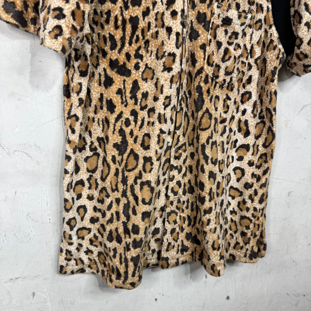 Mastermind Japan Cheetah Paneled Shirt