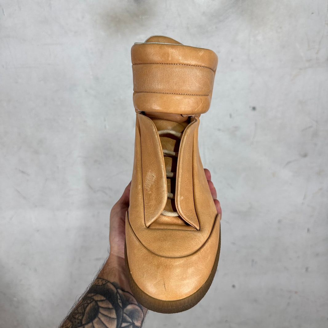 Margiela Tan Leather Future Highs