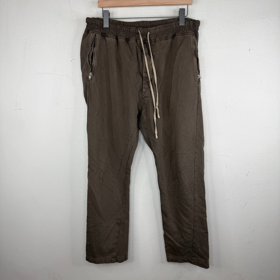 DRKSHDW Brown Fleece Sweatpants