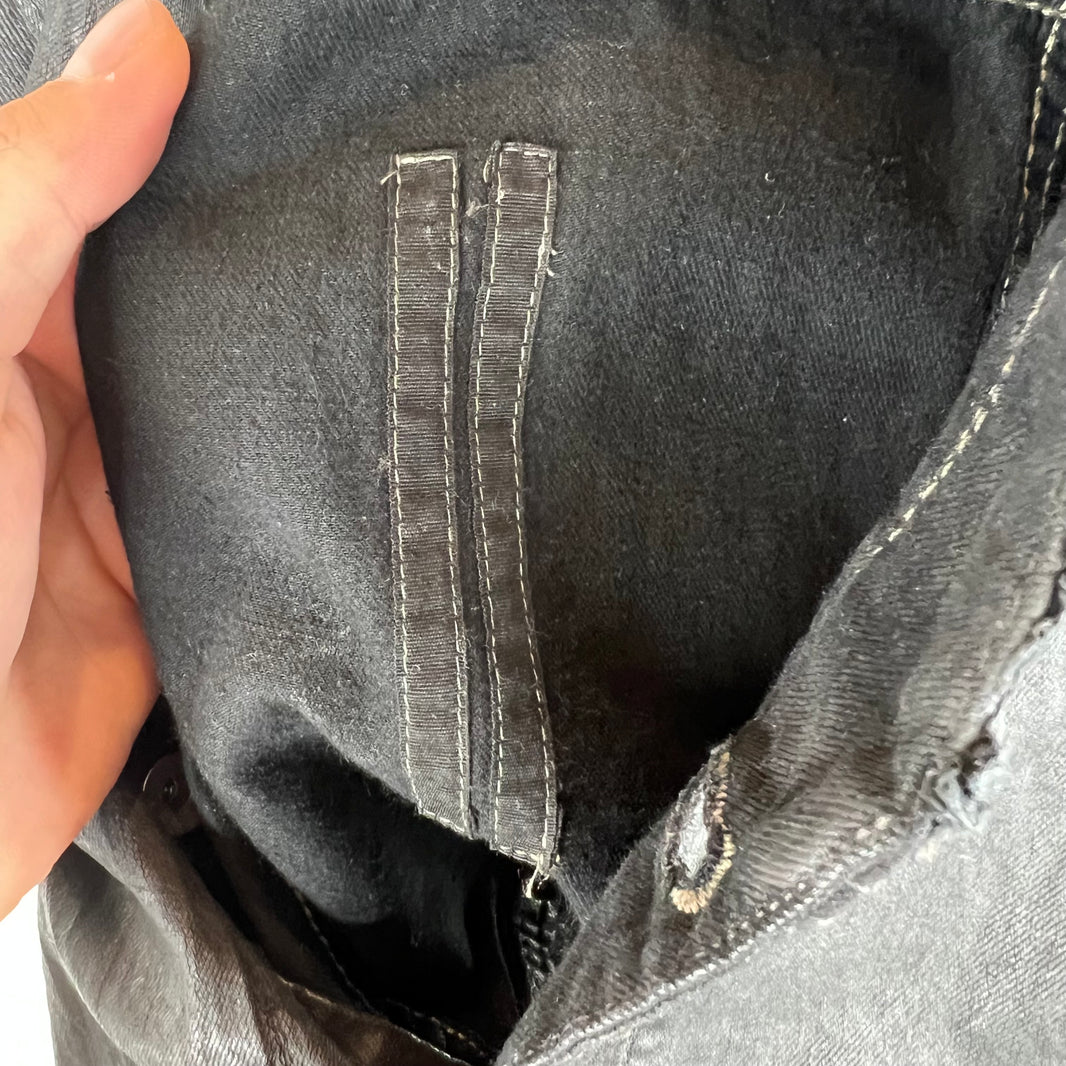 DRKSHDW Tec Trucker Waxed Denim Jacket