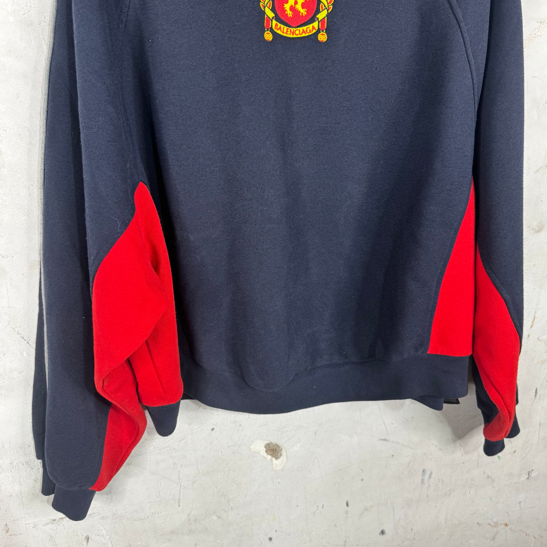 Balenciaga Sporty B Crest Crewneck