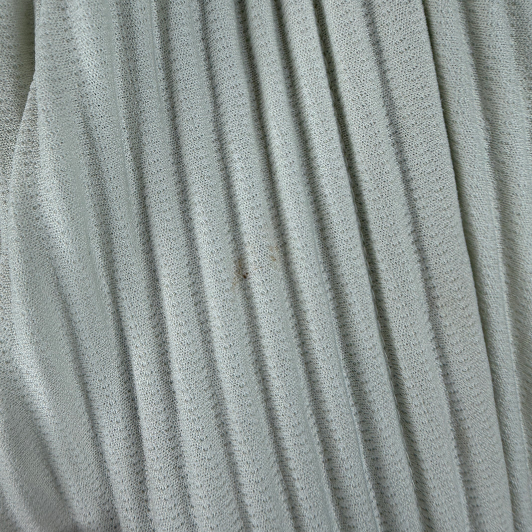 Issey Miyake White Pleated Trouser Pants