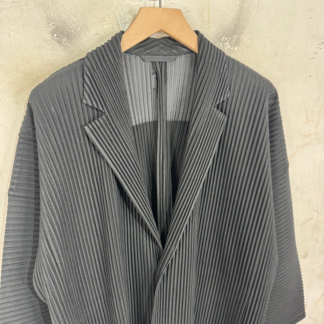 Issey Miyake Pleates Single Buttoned Blazer