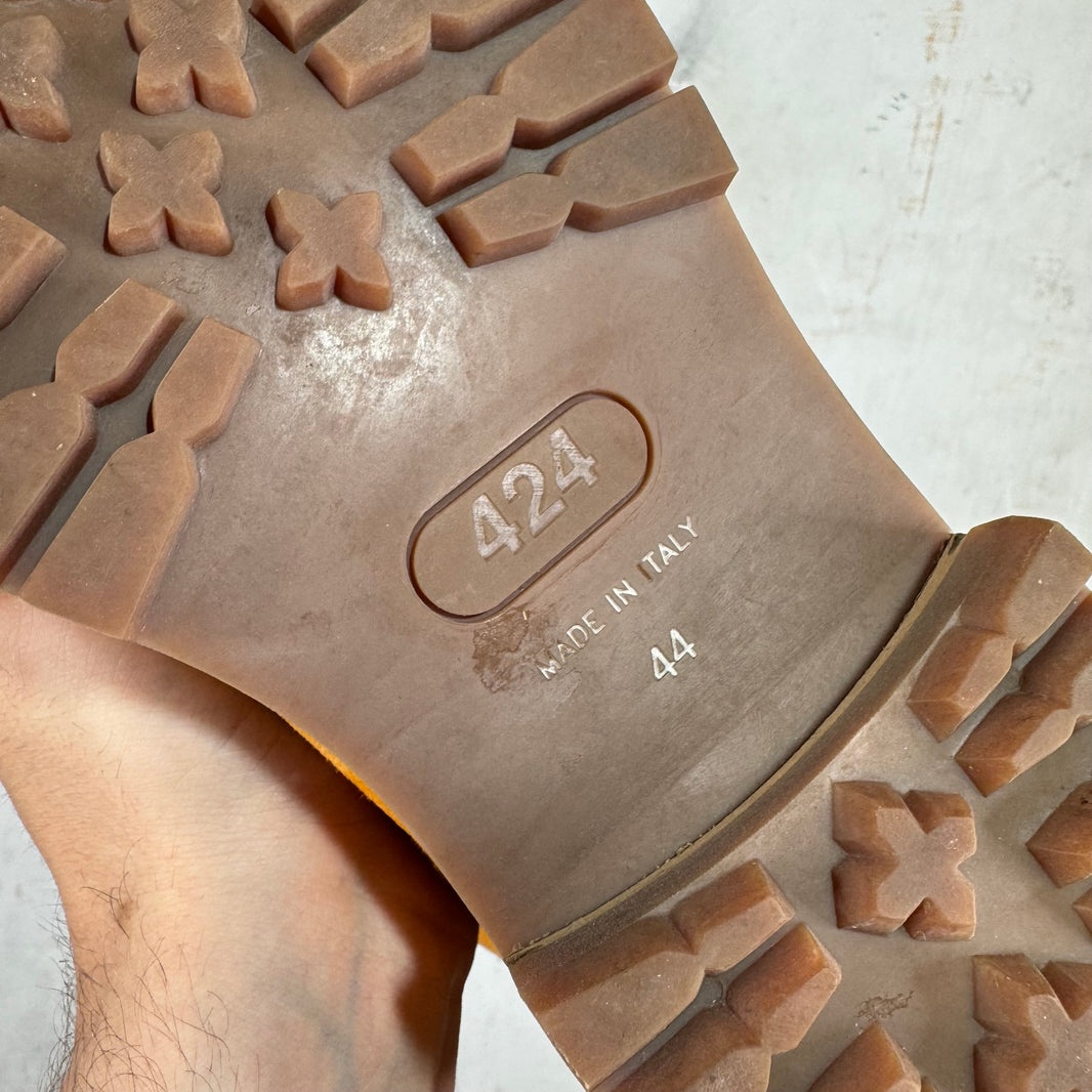 424 Suede Laced Marathon Boots