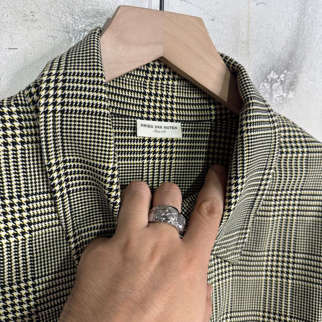 Dries Van Noten Tartan Pullover Polo