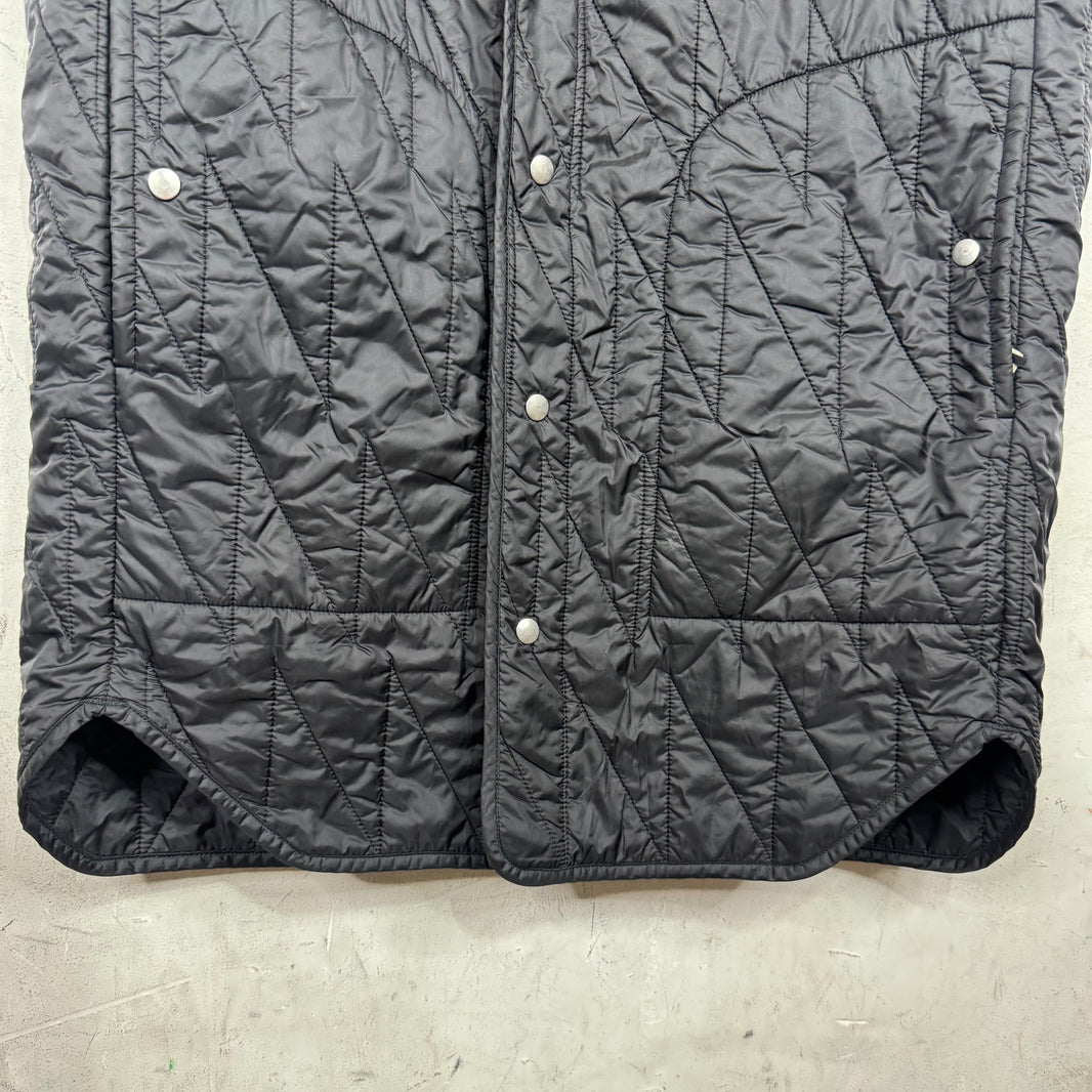 Rick Owens Quilted Snap Vest