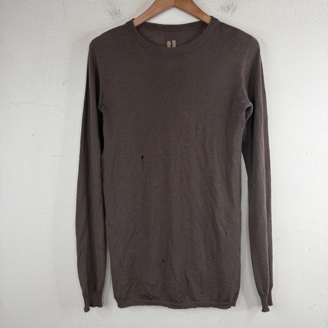 Rick Owens Cashmere Brown Sweater