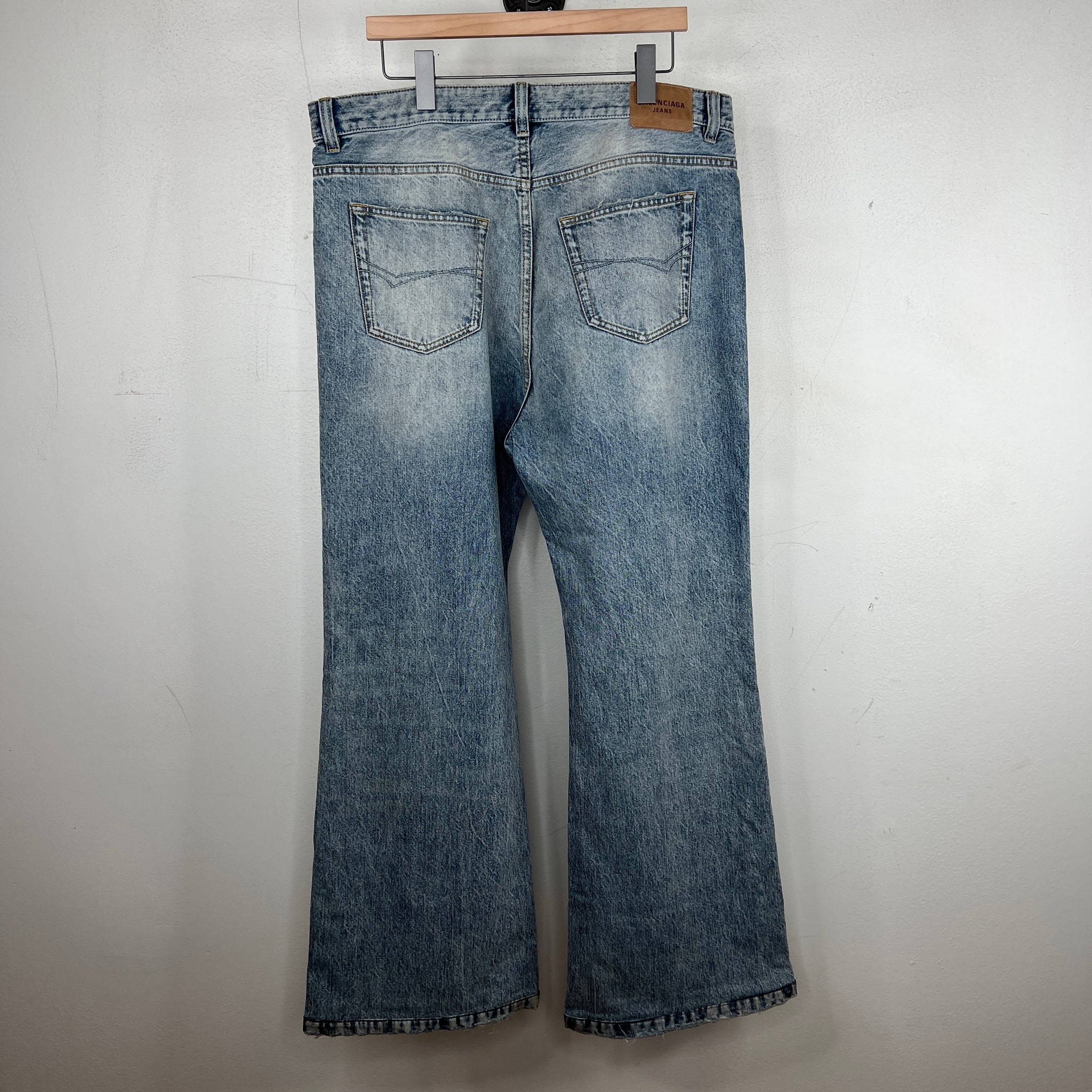 Balenciaga Lost Tape Flared Jeans