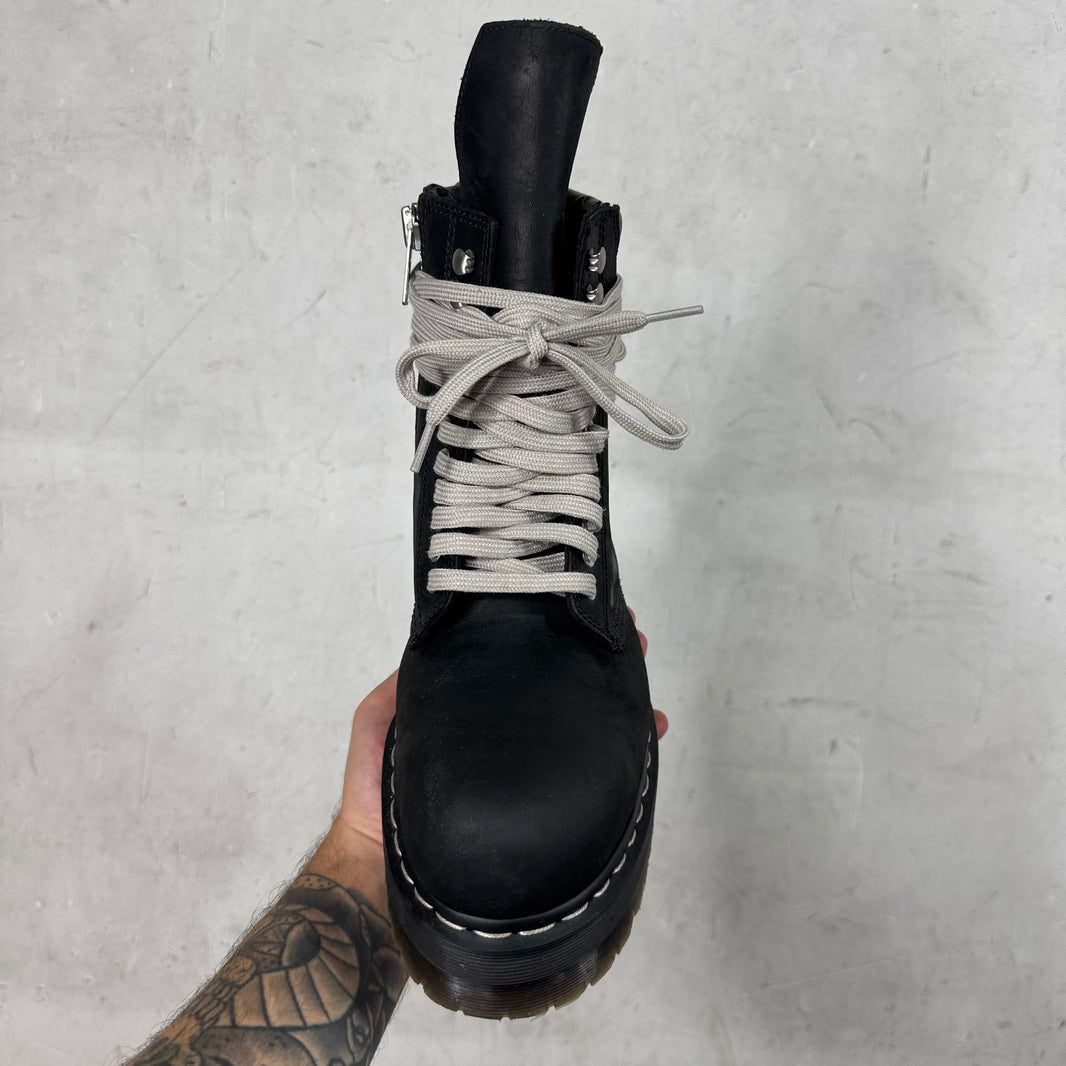 Rick Owens x Doc Martens Steel Toe Boots