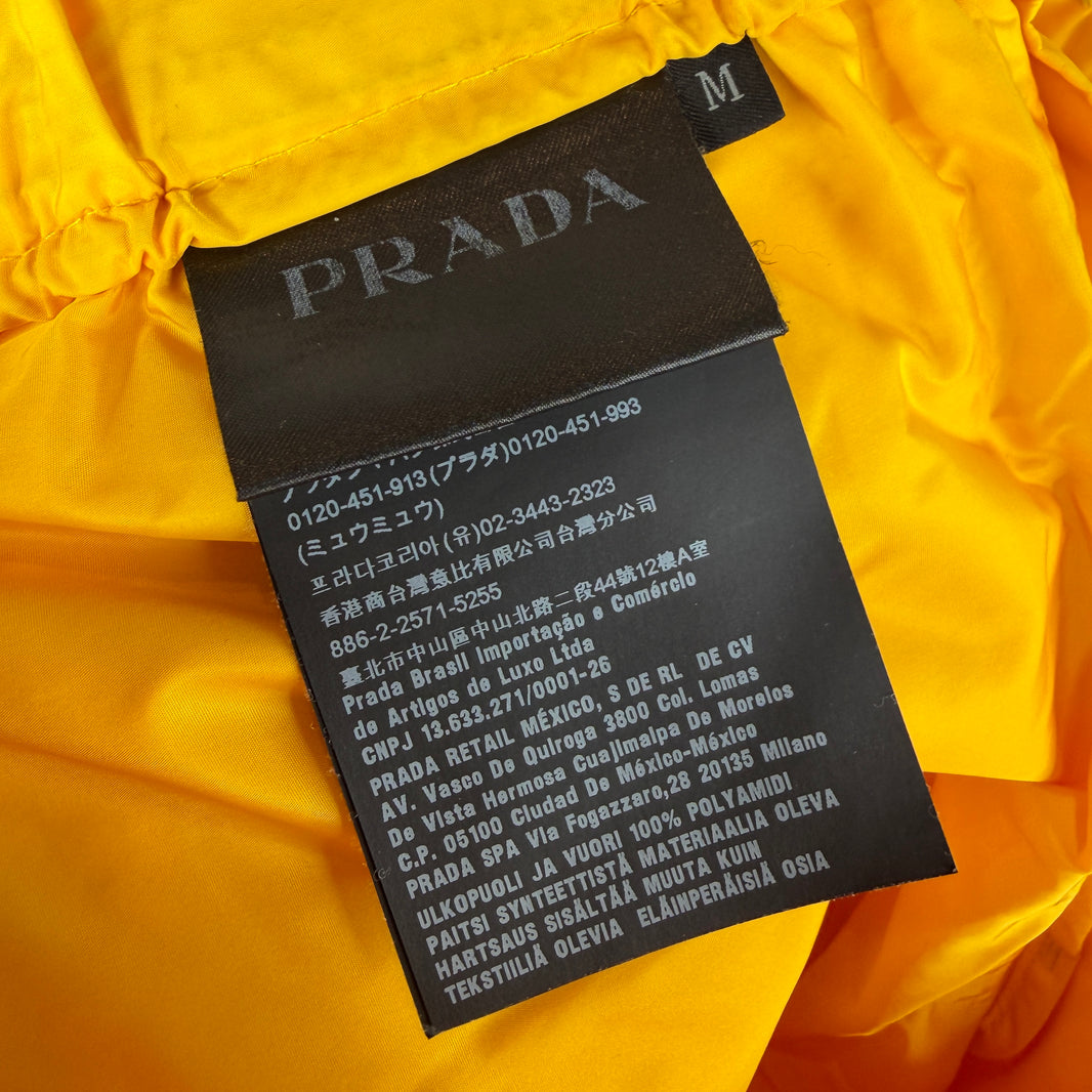 Prada Yellow Lightning Bolt Ski Pants