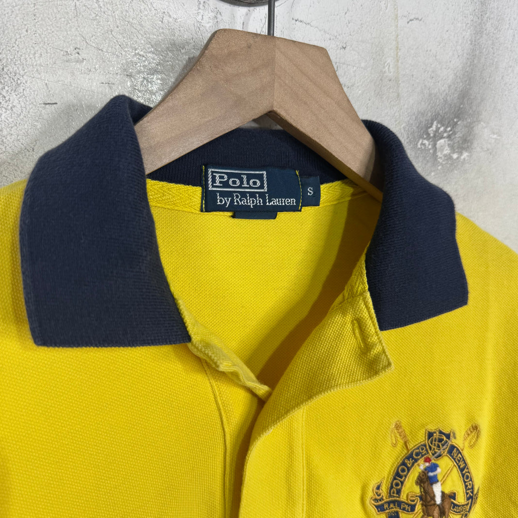 Ralph Lauren Yellow Crest Horse Polo