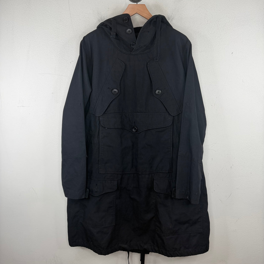 Engineered Garments Pullover Back Zip Anorak Trench Coat