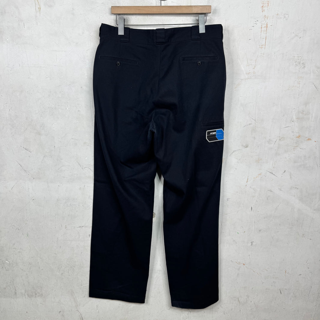 Prada Rubber Badge Canvas Pants