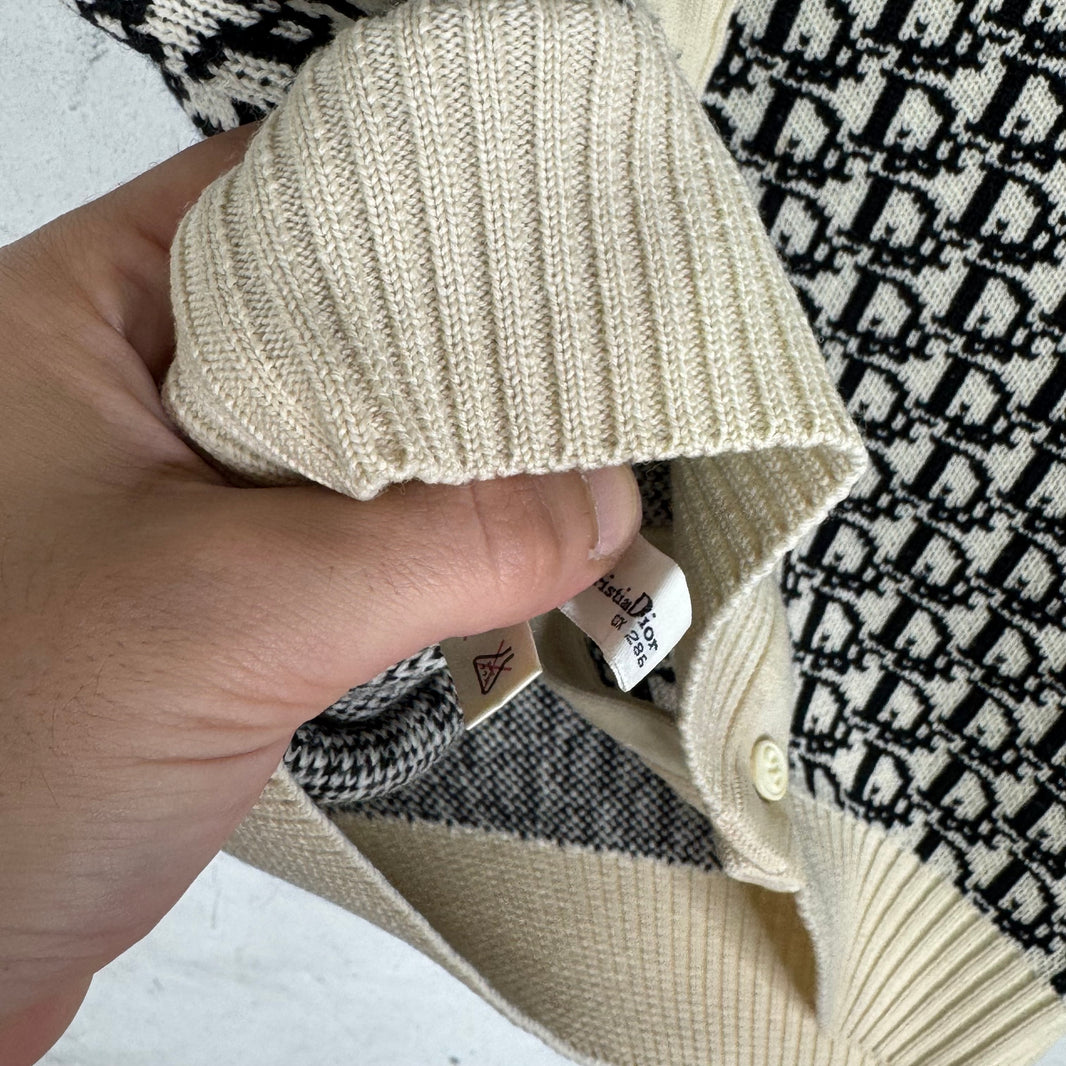 Dior Vintage Oblique Cardigan Vest