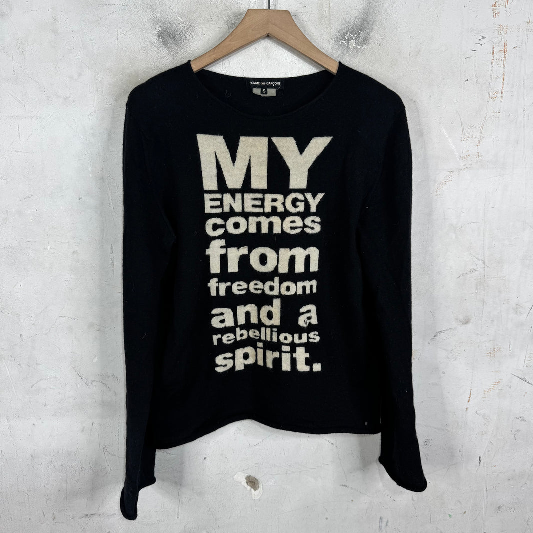 CDG My Energy Knit Sweater
