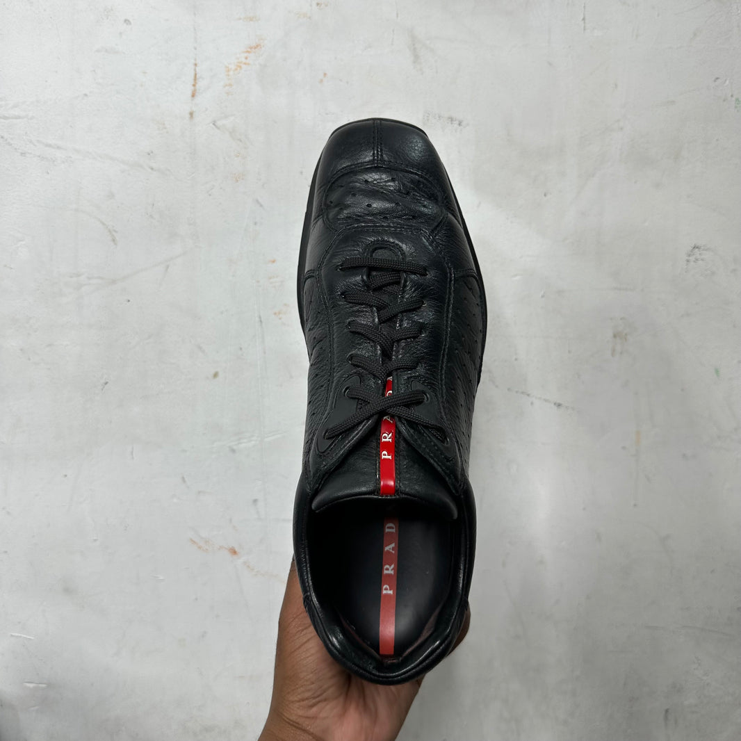 Prada Calzature Leather Trainer