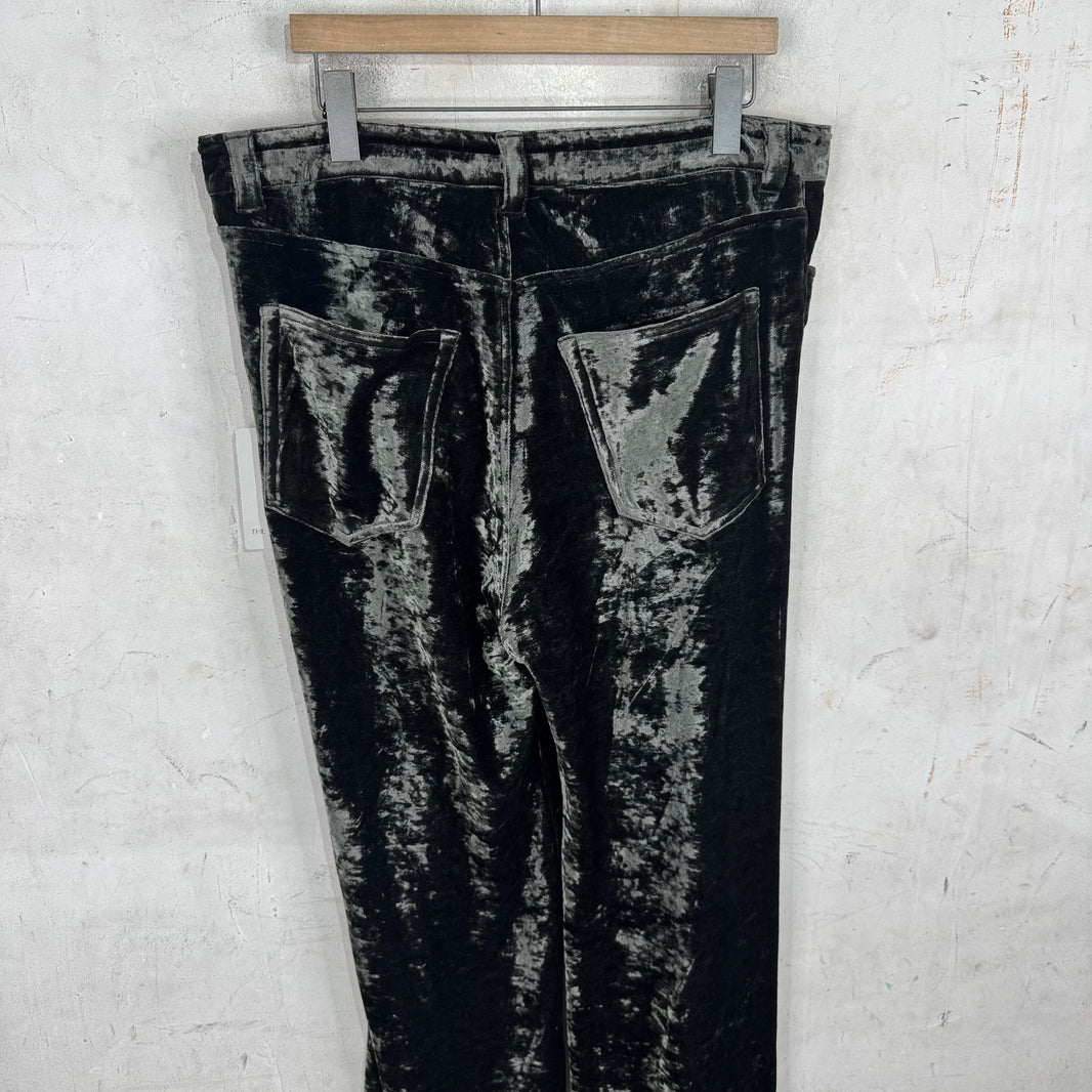 Balenciaga Shiny Velvet 5 Pocket Pants