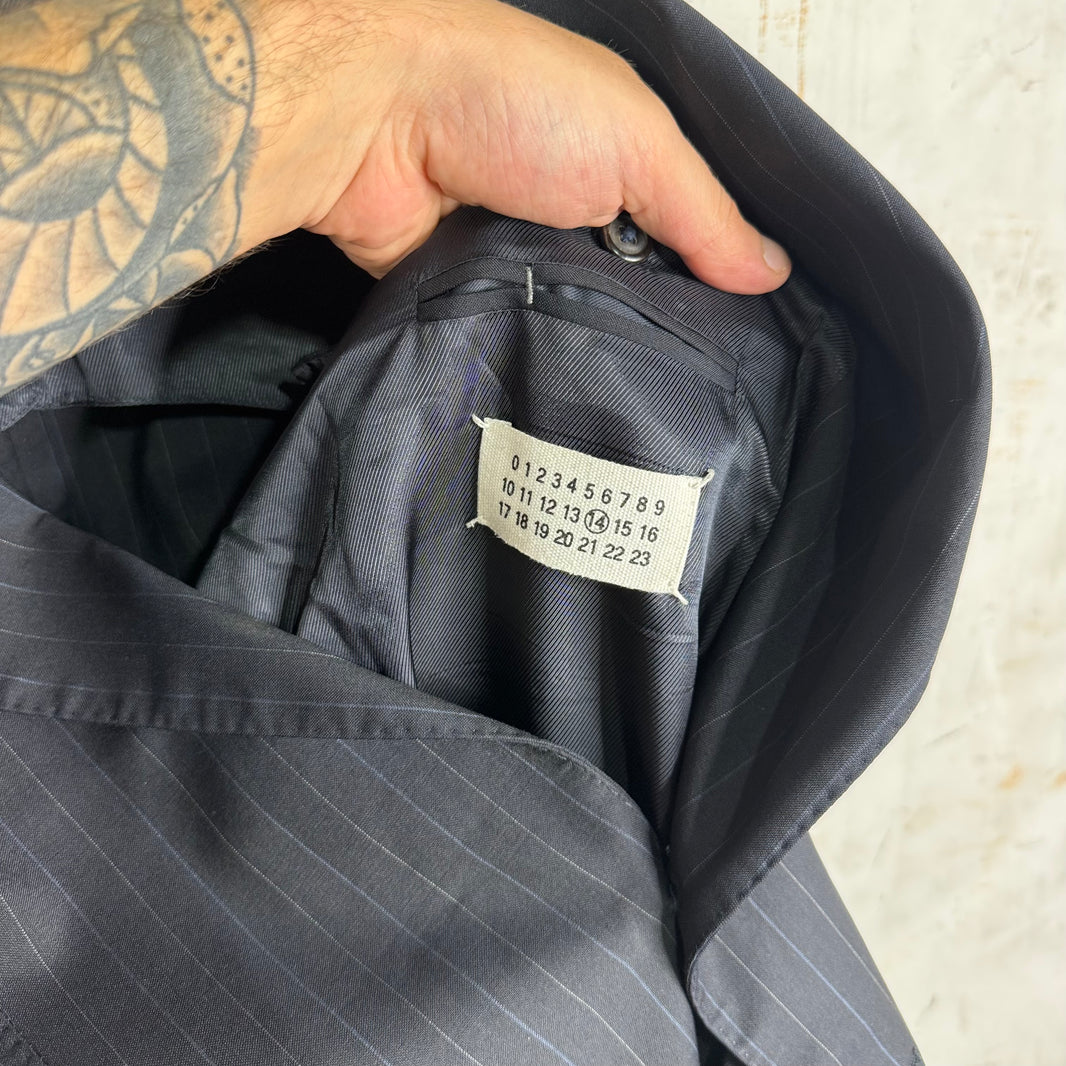 Margiela 00's Pinstriped Blazer