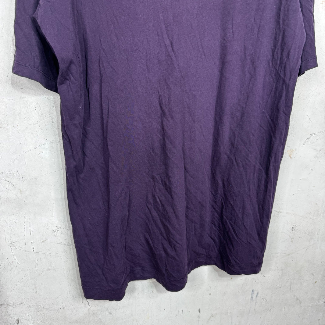Dries Van Noten Wes Wilson Purple T-Shirt