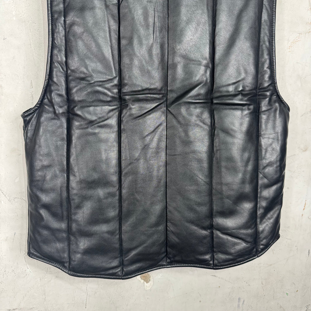 Supreme x Dickies Leather Padded Vest