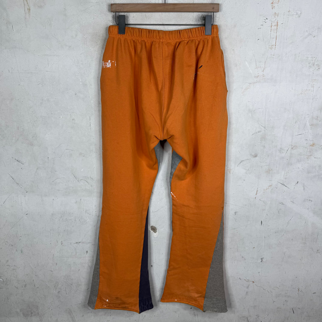 Gallery Dept. Flared Painter Orange Sweatpants