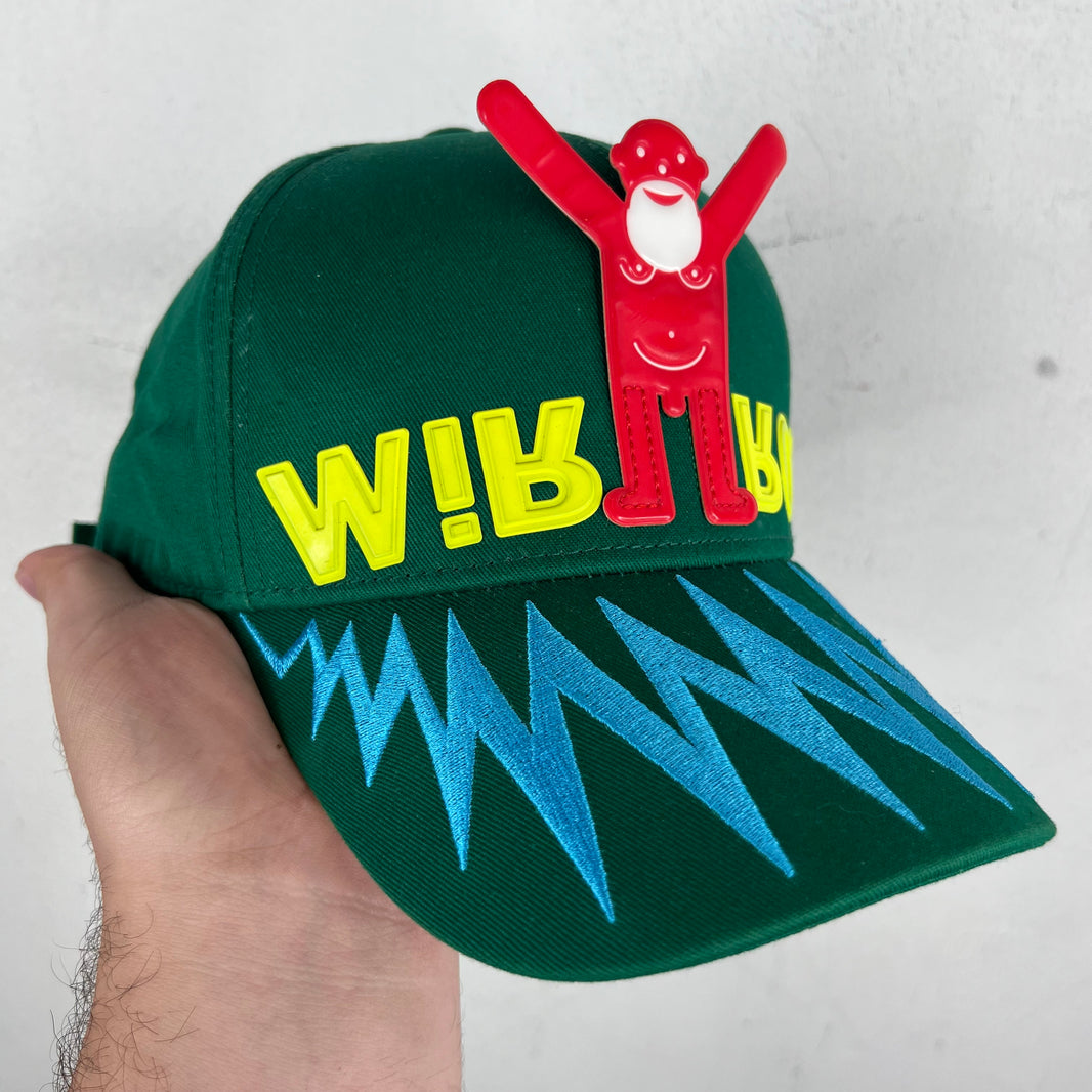 Walter Van Beirendonck Green Mirror Hat