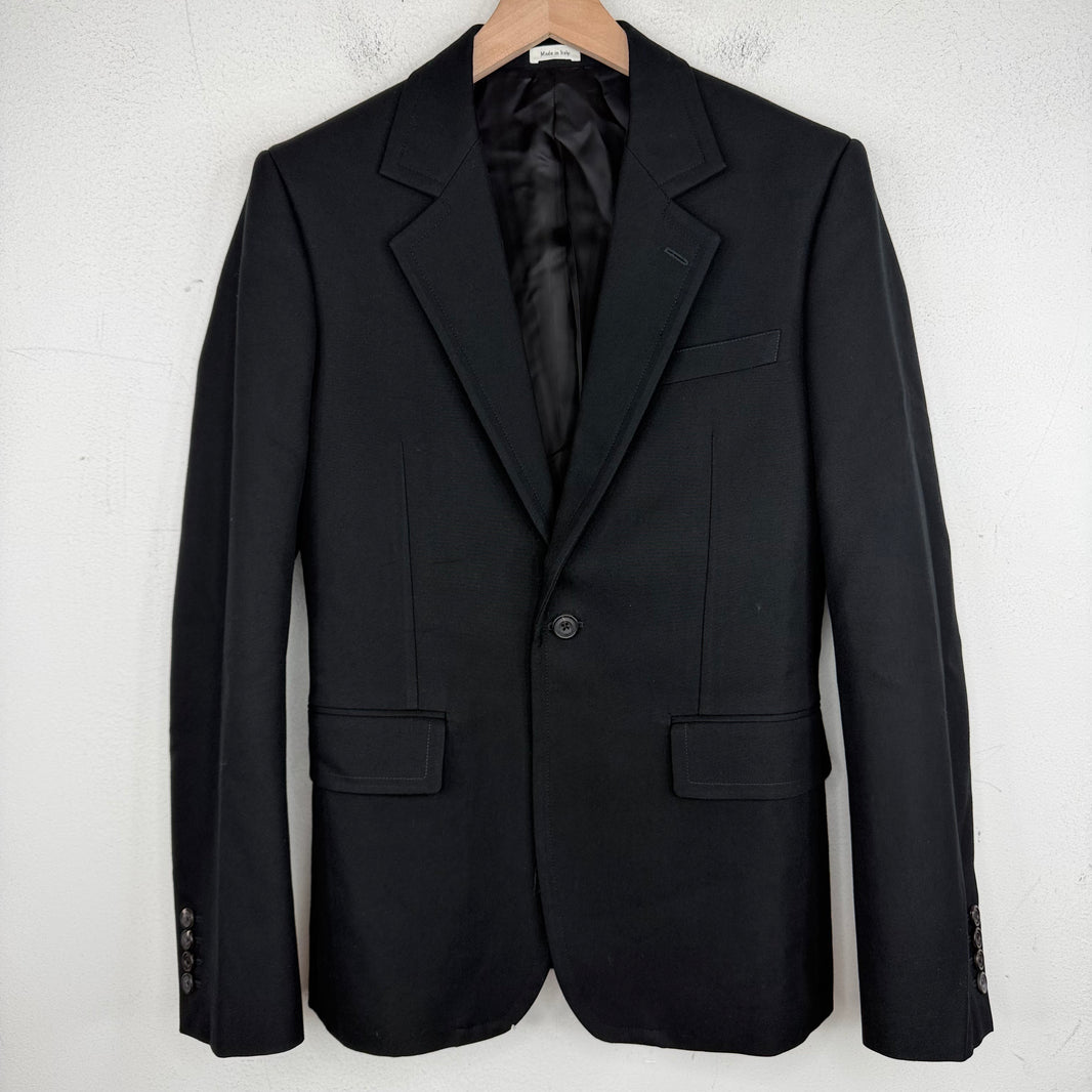 Alexander Mcqueen Single Breasted Blazer Jacket