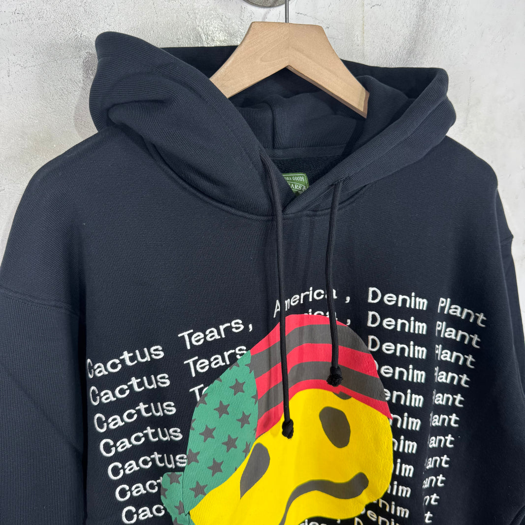 CPFM x Denim Tears Black Smiley Hoodie