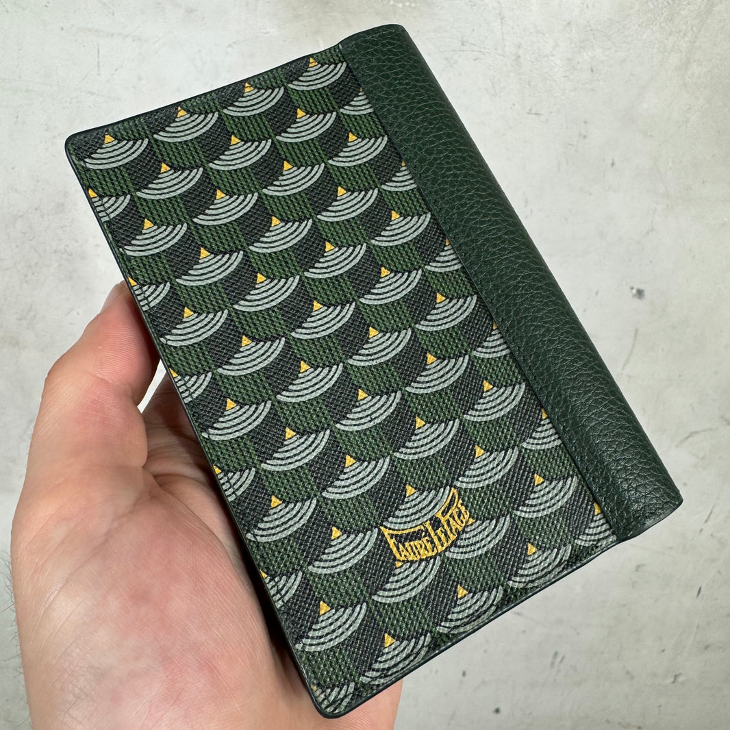 Faure Le Page Green Passport Holder