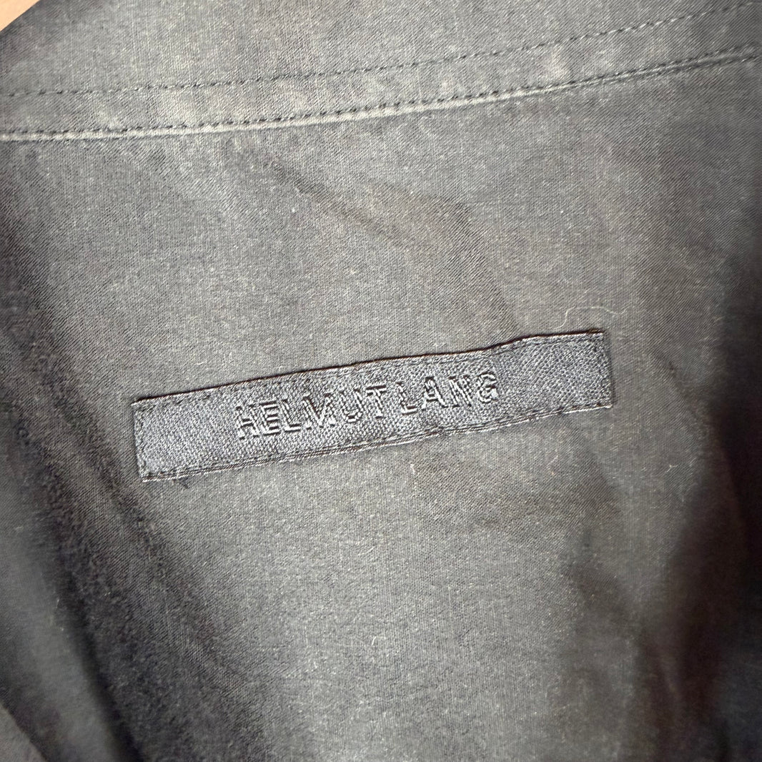 Helmut Lang Black Button-Up L/S Shirt
