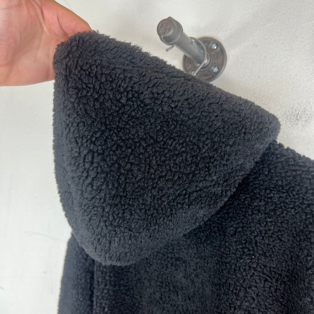 Celine Wool Blend Hooded Zip Up Jacket