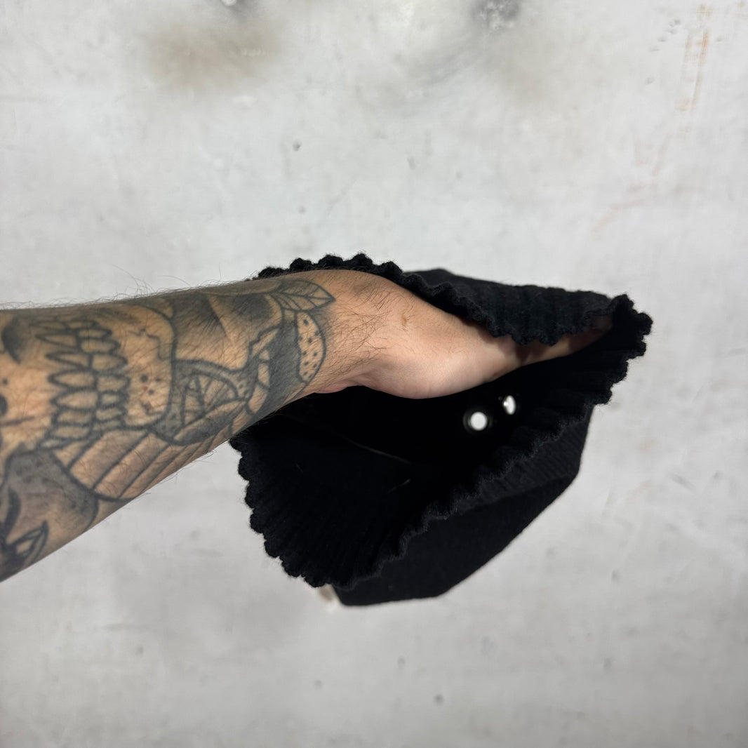 Rick Owens Eyelit Wool Balaclava