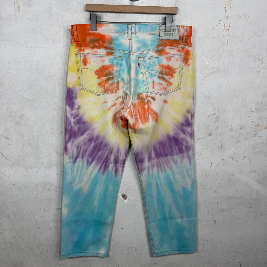Gallery Dept Tie Dye Levi's Jeans