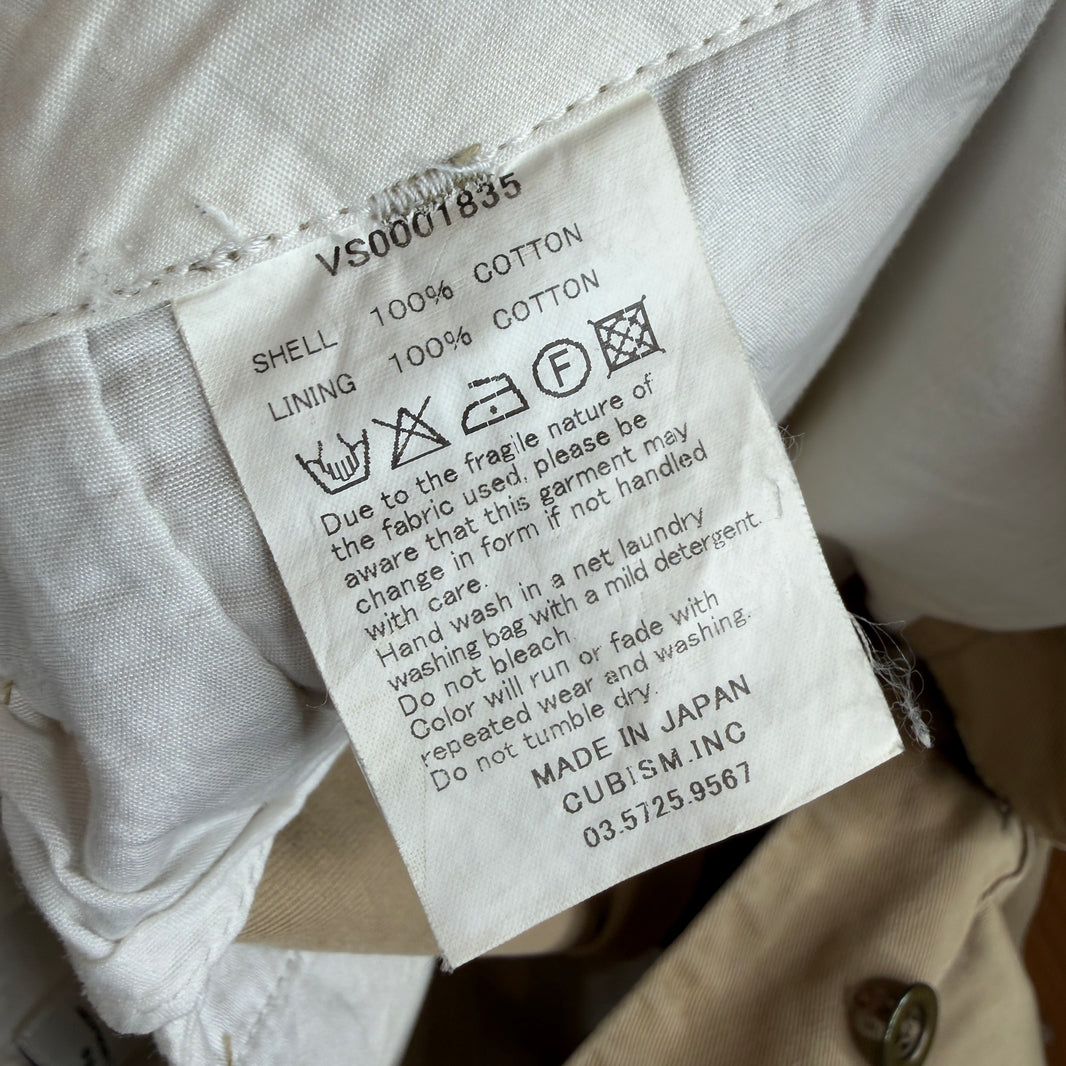 Visvim Tan Buckleback Chinos