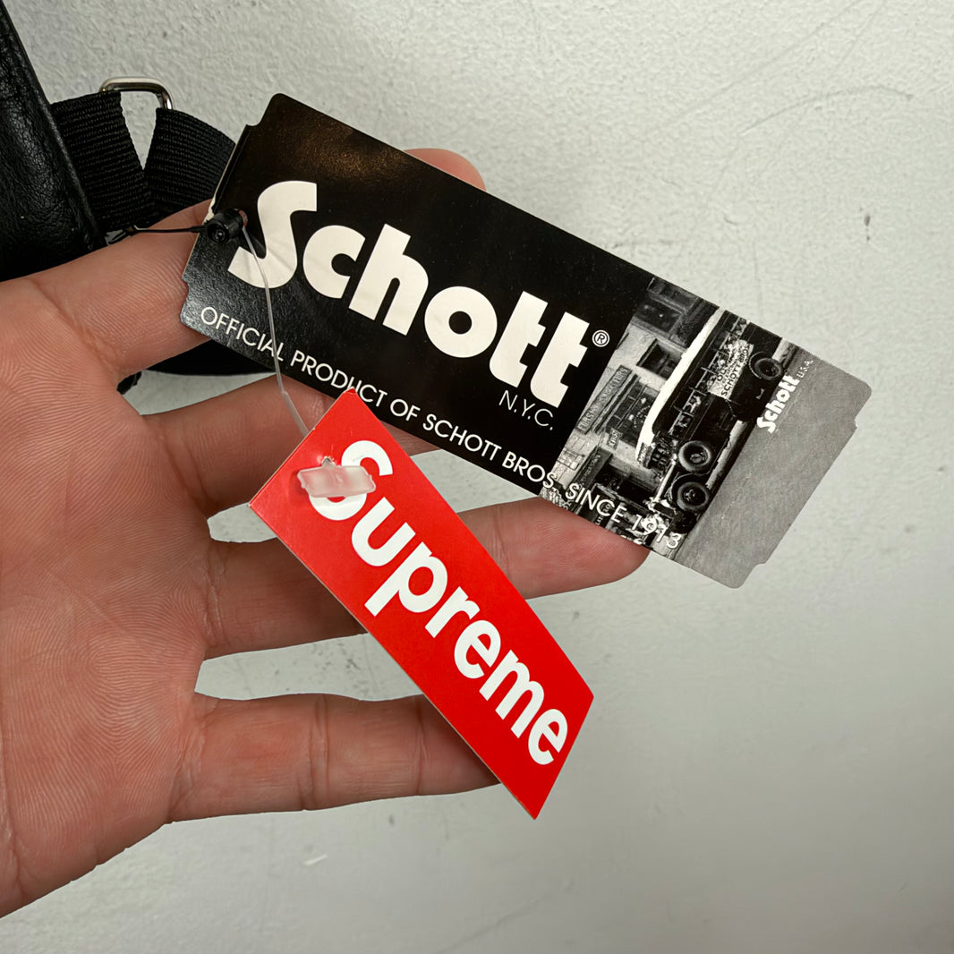 Supreme JPG Schott Leather Harness Vest