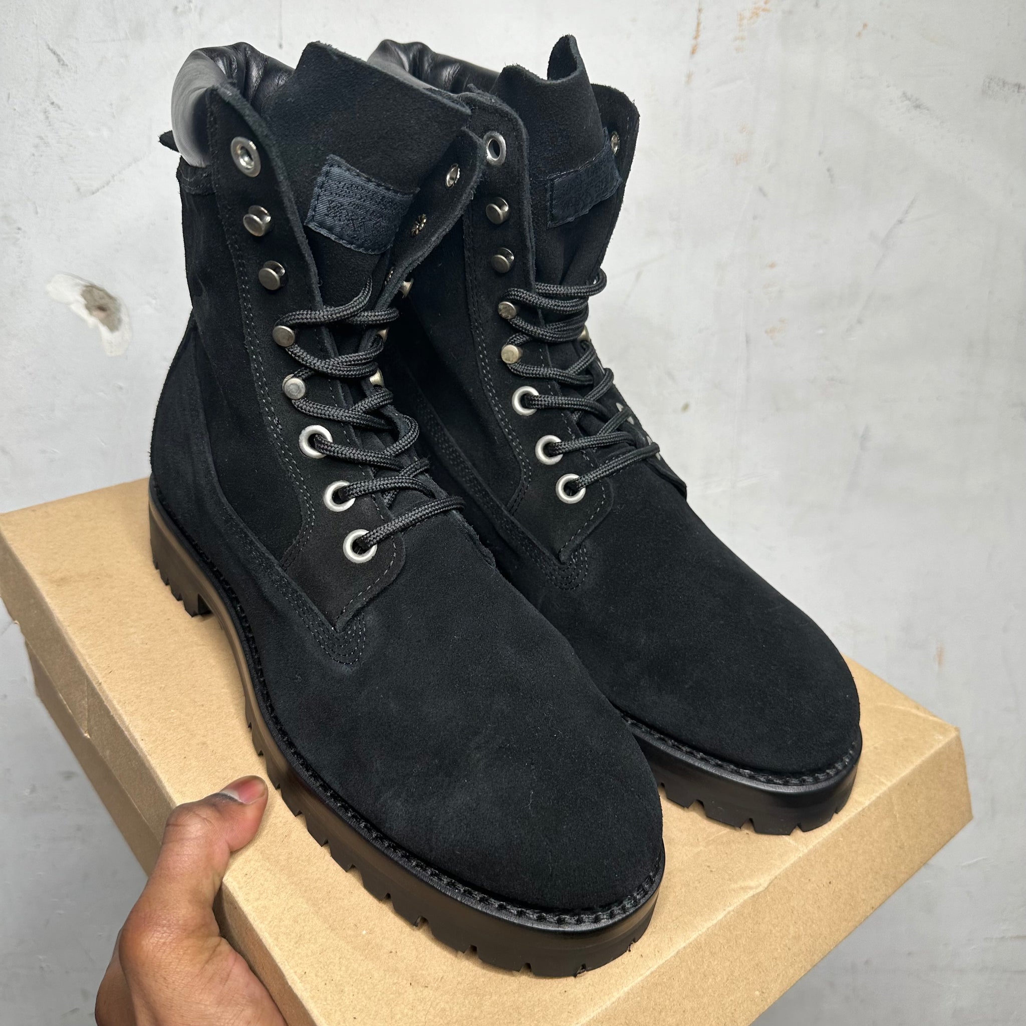 Stussy x Our Legacy Combat Boot