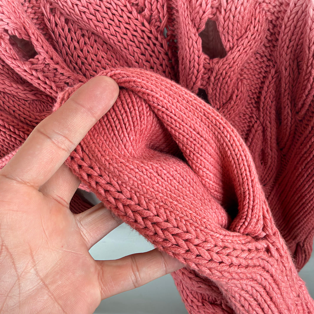 Saint Laurent Gradient Knit Hoodie