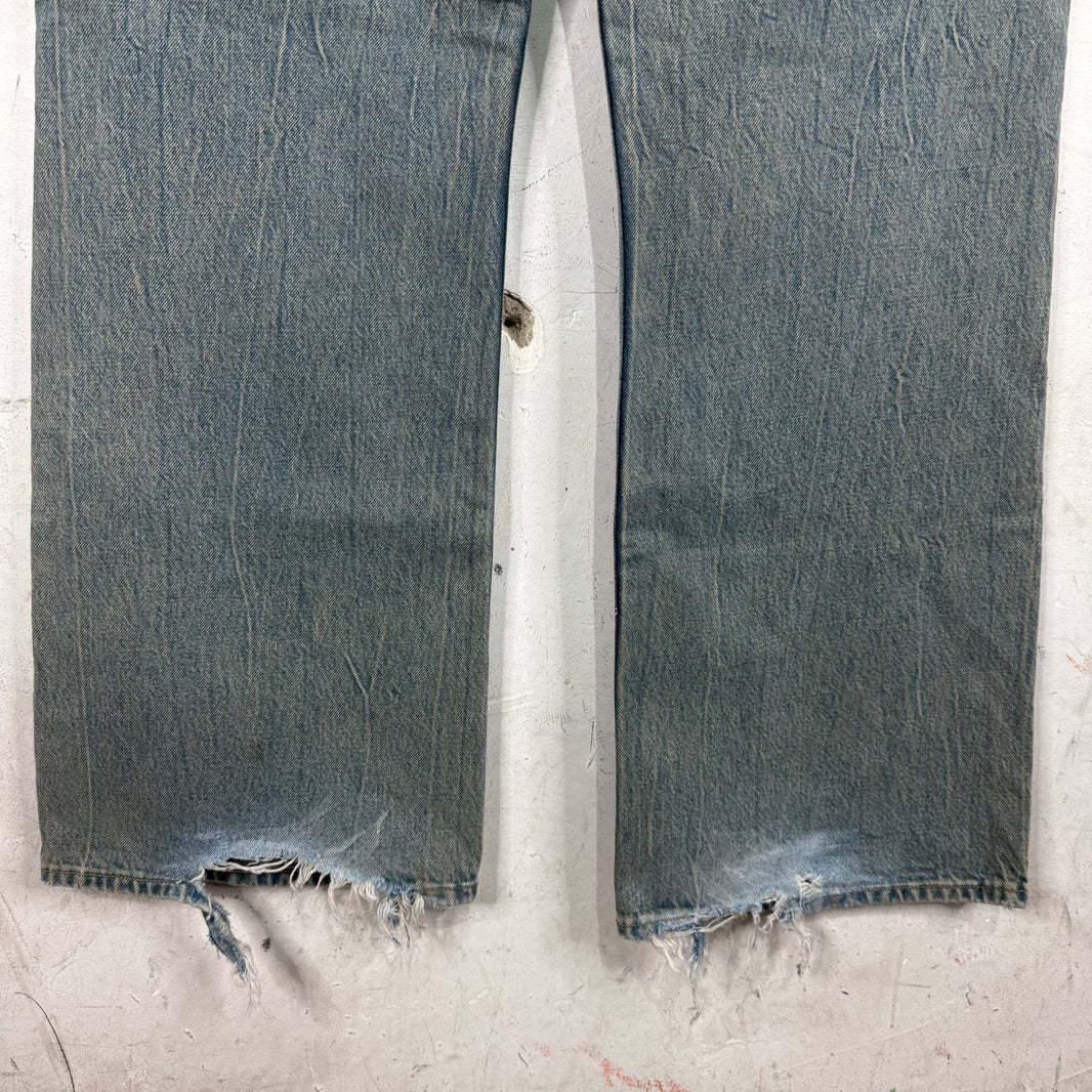 Acne Studios Stone Washed Wide Straight Jeans