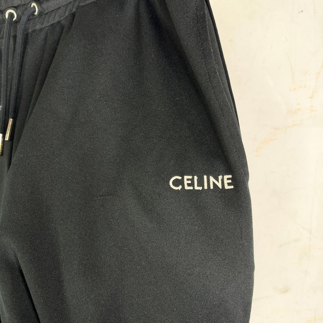 Celine Wide Logo Track Pants