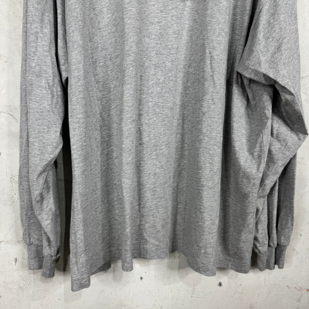 Balenciaga BB Orange Logo L/S T-Shirt