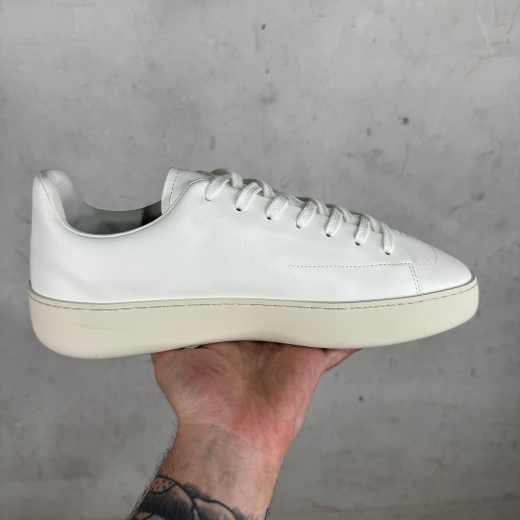 Prada White Court Sneakers