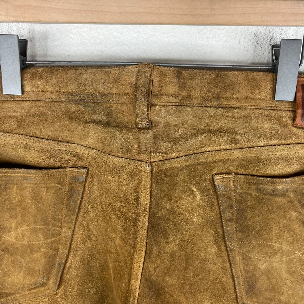 RRL Roughtout Suede Jeans