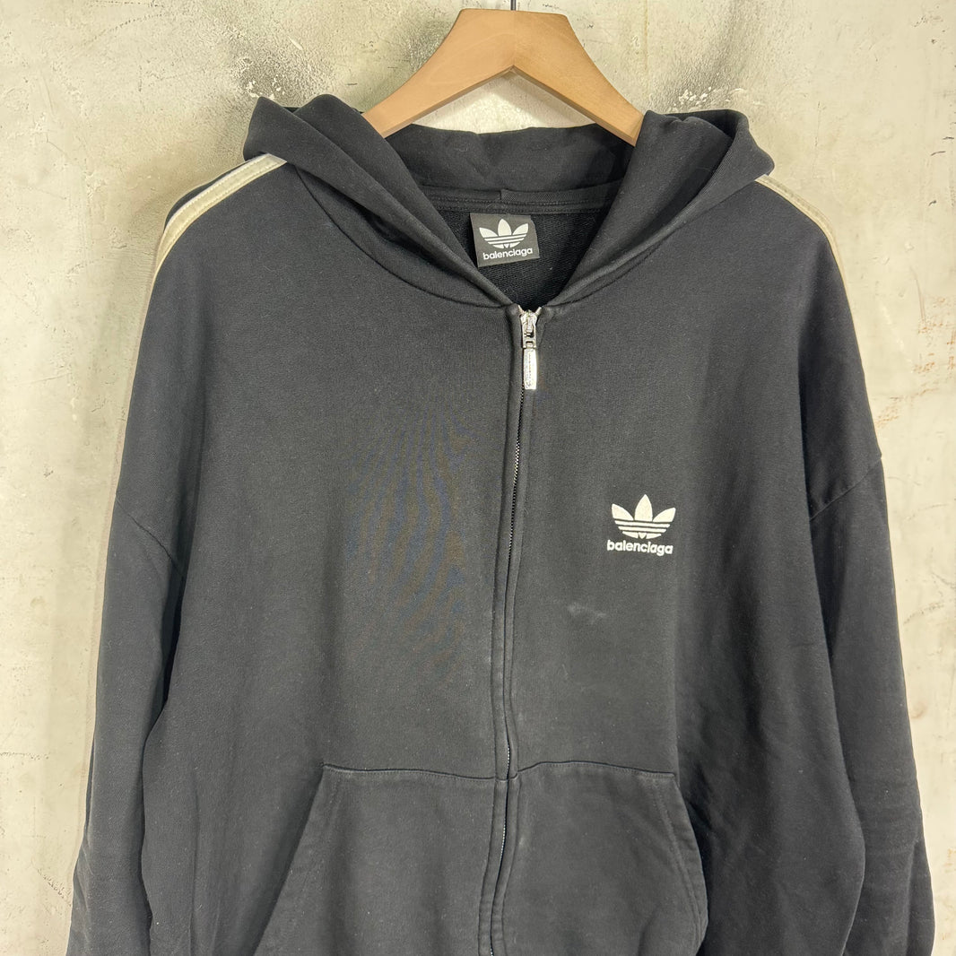 Balenciaga x Adidas Zip Up Hoodie