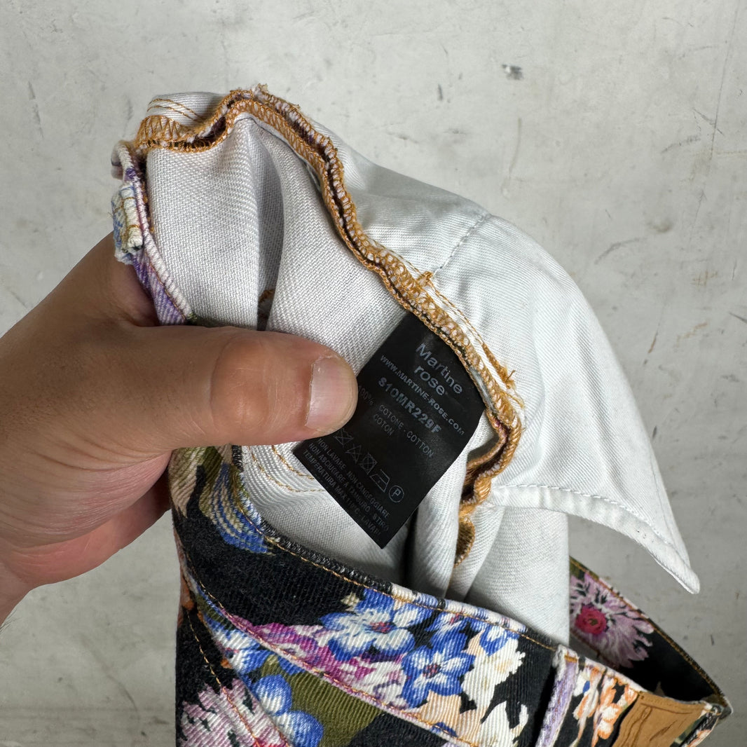 Martine Rose Floral Jeans