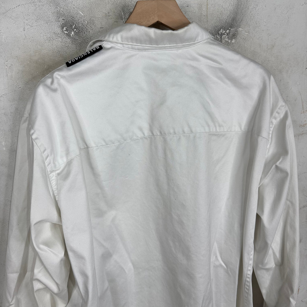 Balenciaga Canvas BB Tab Shirt