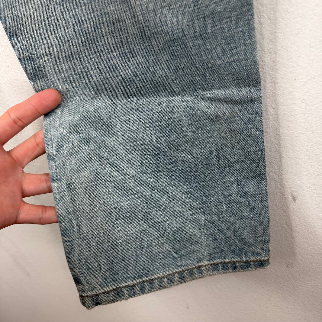 Prada Skinny Light Wash Tight Fit Jeans